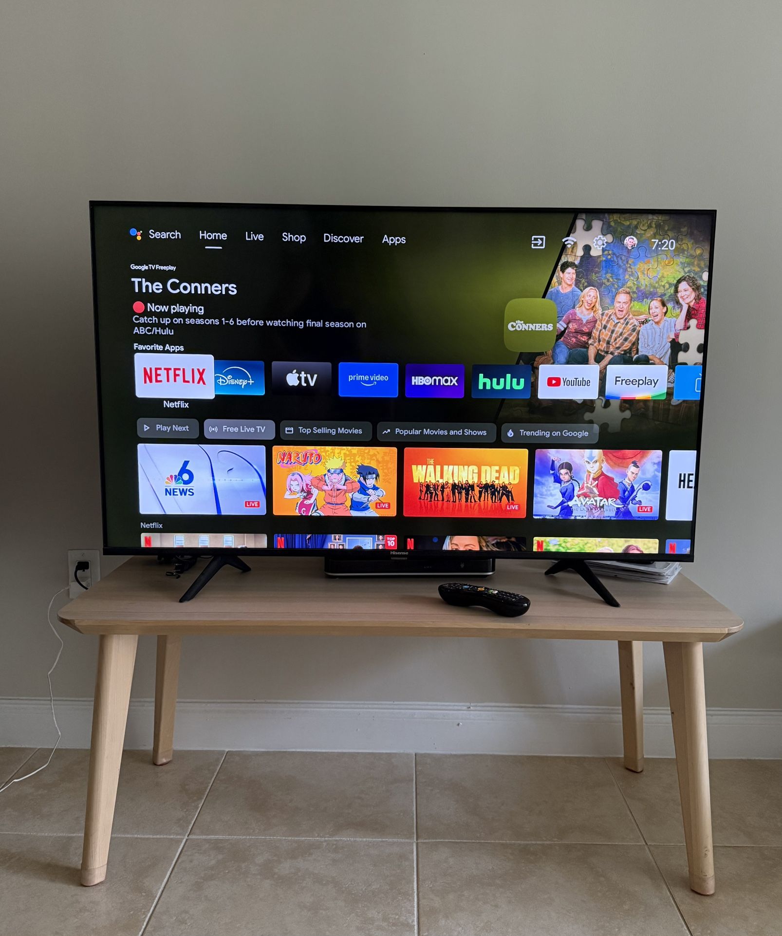 TV Hisense 50 Inch 4K ULED Android