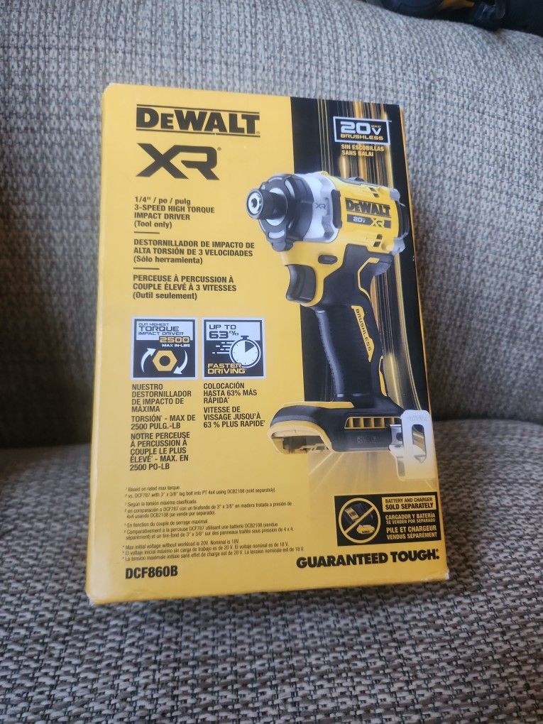 20V MAX XR Cordless Impact Driver (Tool Only)
Questions & 