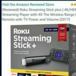 NEW ROKU STREAMING STICK 4K NEW - AMAZON RETURN 