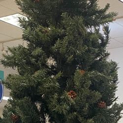 9( Unlit Tree 88$.  Small Tree25 Table 40$ Nativity Set  58 Garland And All Beaded Rope Etc 42