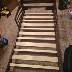 Wood Toddler Bed Frame