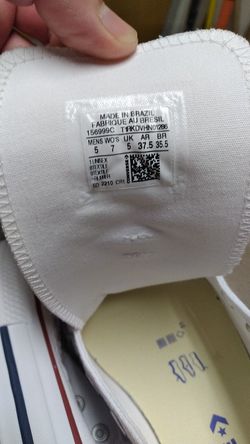 White New Comverce 5& 7 Size