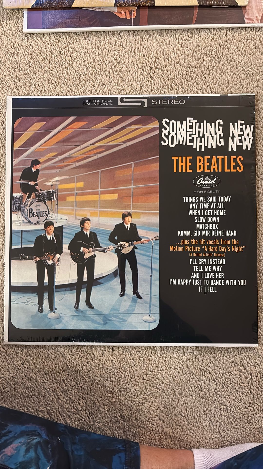 Sealed Something New Beatles Album