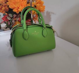 Kate Spade New York Green Satchel Handbag