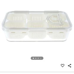 Storage Container Storage Basket for Kitchen (6 units, rectangular)