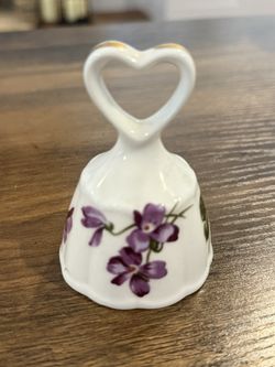 Vintage Hammersley Fine Bone China Bell – Victorian Violets