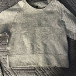 Size Small Grey Long Sleeve