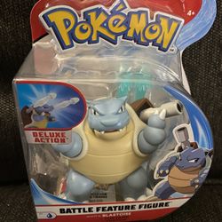 Battle feature figure blastoise