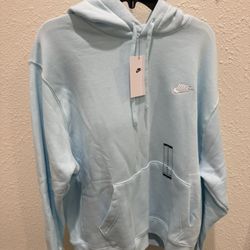 [New with Tags] Nike Men's Sportswear Club Fleece Hoodie Glacier Blue (Multiple Sizes)