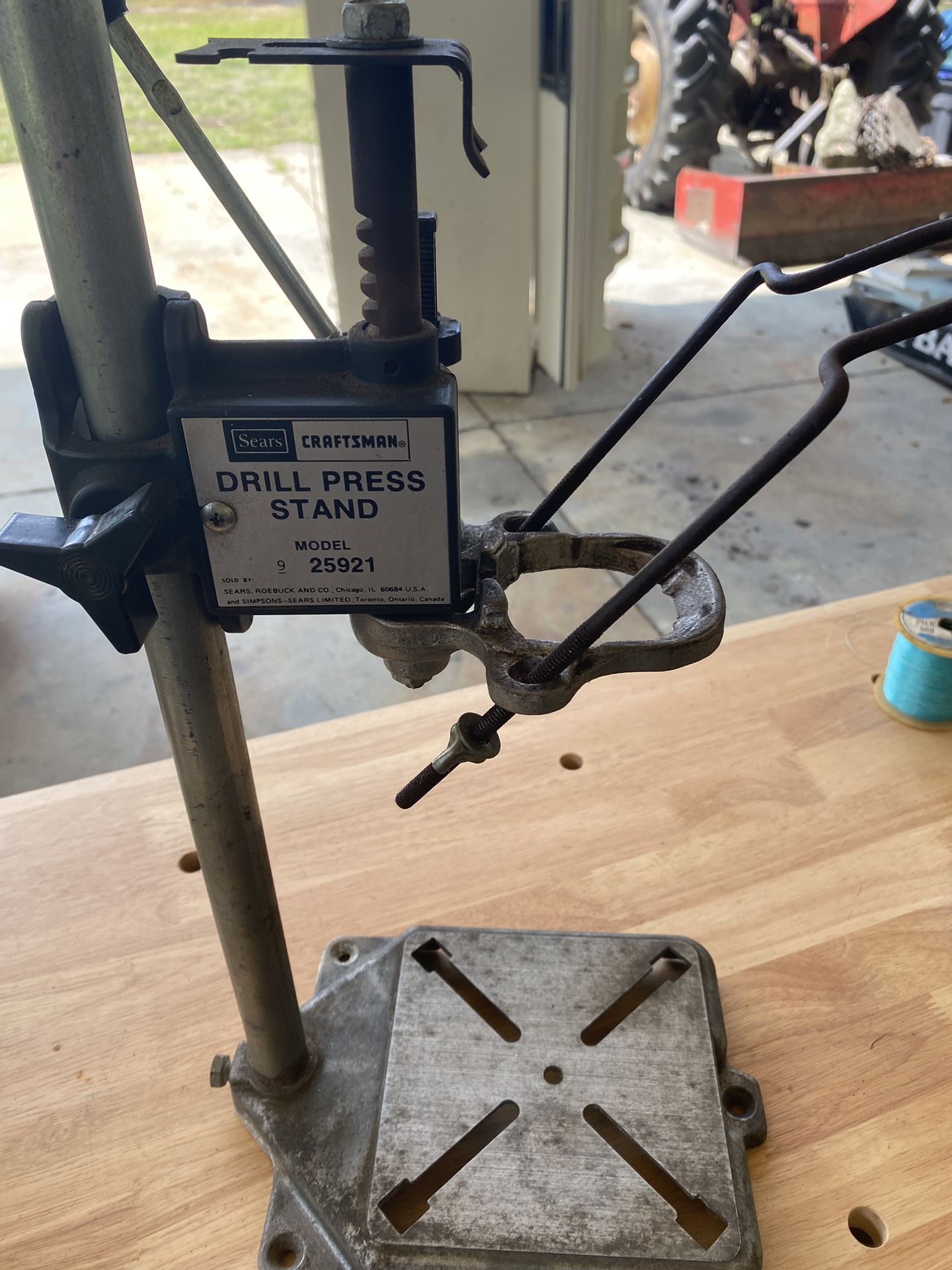 Vintage Craftsman Drill Press Stand 25921