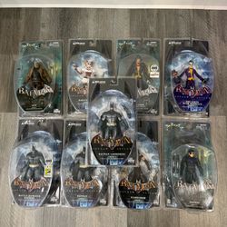 Batman Arkham Asylum City Figure Set Lot