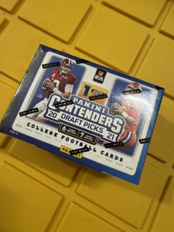 2021 Panini Contenders Draft Picks Football 7-Pack Blaster Box 