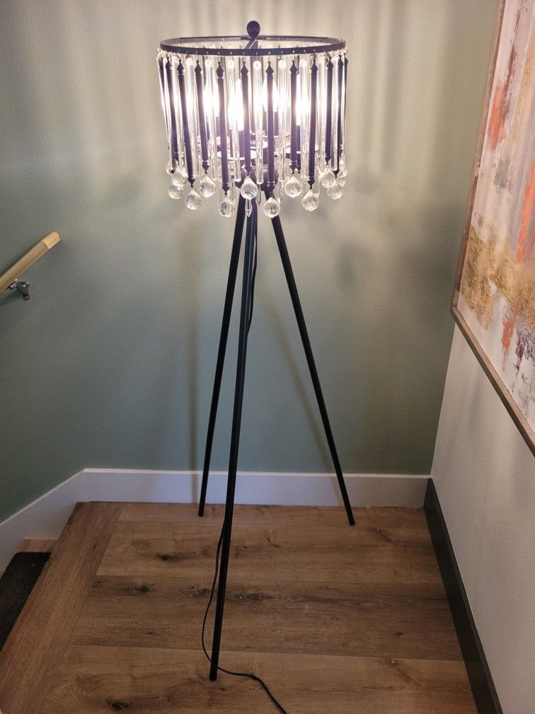 Chandelier Floor Lamp