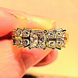 1.72 Total Weight Mined Diamond Ring 