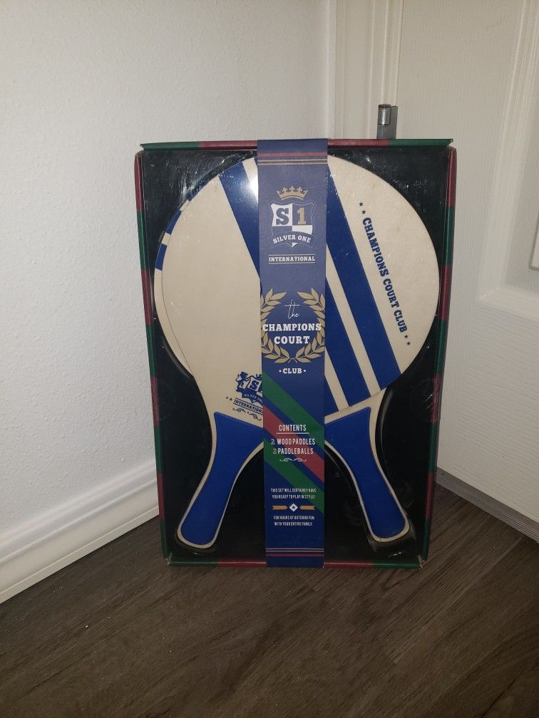 Paddleball Set