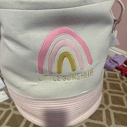 Large bin for toys, still with tags