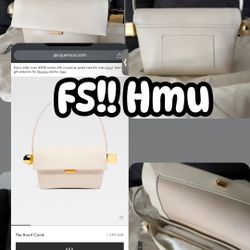 PURSE: Beige Jacquemus -The Rond Carré 