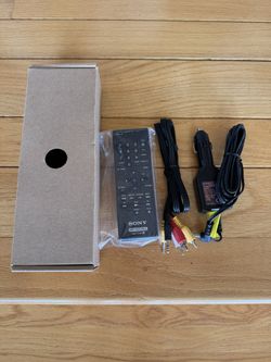Brand New SONY DVD Remote, with Connection Cords, MINT Condition!