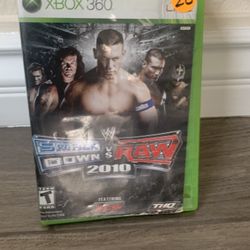 WWE Smack Down Vs Raw 2010 Xbox 360