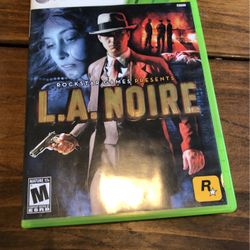 La Noire Xbox 360