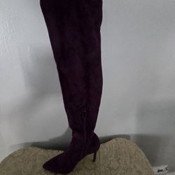 Purple Boots, Shoe Dazzle Size 8, Brand New Never Worn 