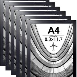 Set Of 6 (8x10) Photo Frames And 4 (5x7) Frames Bundle