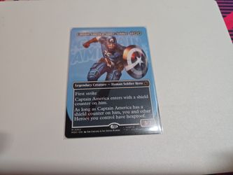 Captain America, Super-soldier,  Magic the gathering, MTG