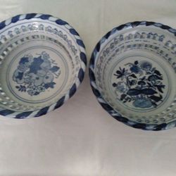 Vintage decorative porcelain Bowl.. Woodland Hills,Ca.