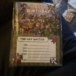 Game Party Invotations - 26 