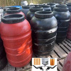 58 Gal Food Grade Barrels