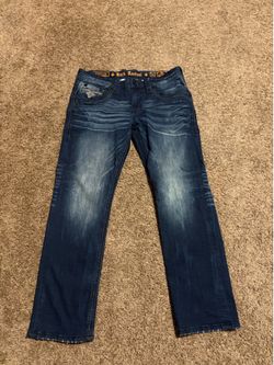 Rock and rival jeans