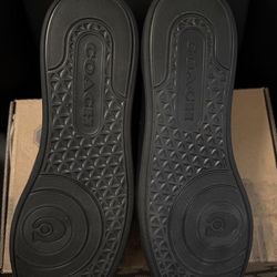 Black coach shoes