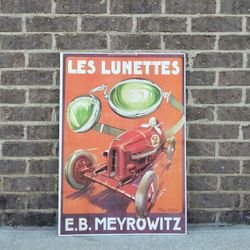 Vintage E.B. Meyrowitz Advertisement Geo Ham Poster