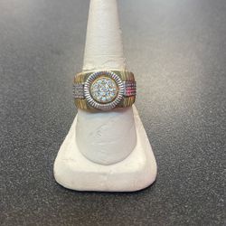 Men 18k YG Ring 
