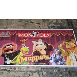 Jim HENSON'S Muppets Collector's Edition Monopoly (2003) BRAND NEW & Sealed!!