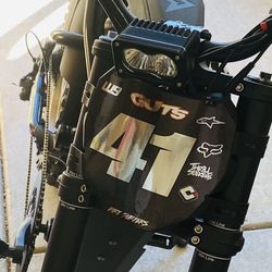 Custom Number Plate With Decal