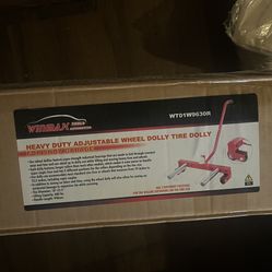 HEAVY DUTY ADJUSTABLE WHEEL DOLLY TIRE DOLLY