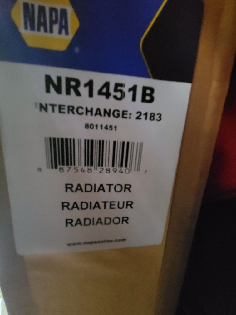 1(contact info removed) F150 Bronco Single Core Autotrans Radiator