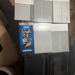 2016 Nissan Altima Owners Manual Complete Set w/ Pouch