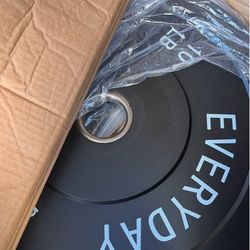 Bumper Plate Set 100 lb (Olympic 2”) – Brand New