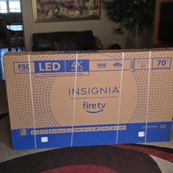 Brand New 70-in TV Never Used