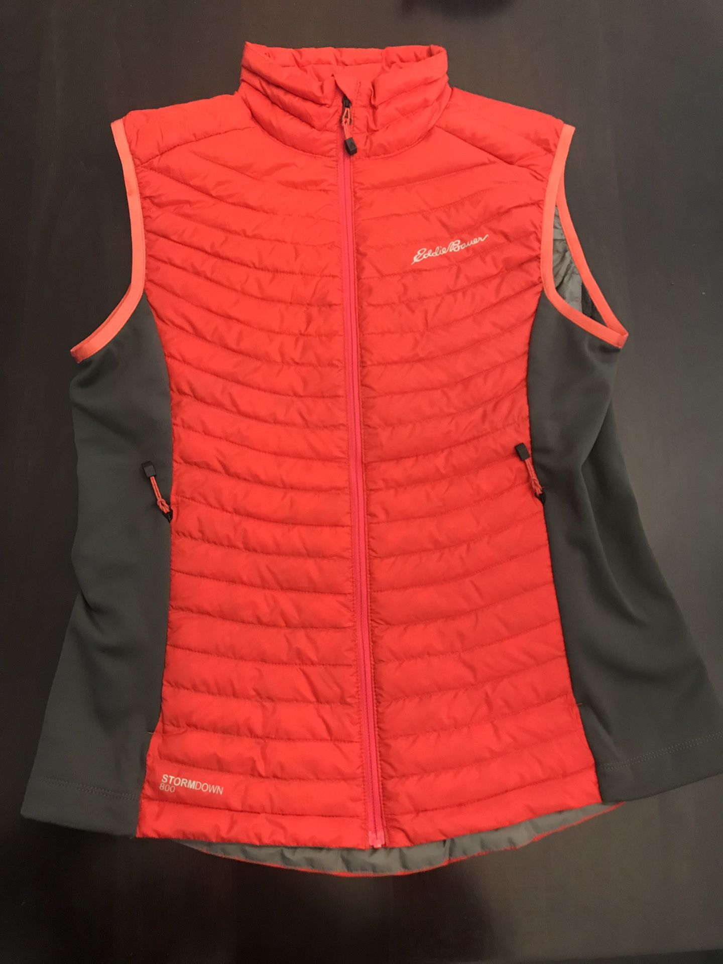 Eddie Bauer stormdown vest 800 Sz s