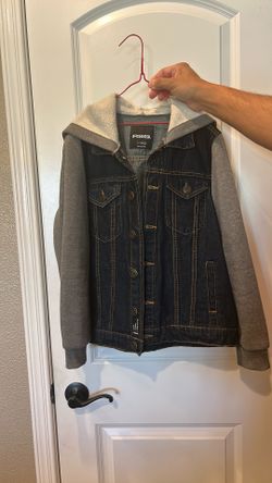 Hoodie Jean Jacket Boy XL