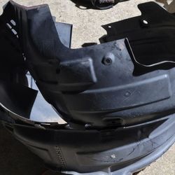 2011-2013 KIA SORENTO FRONT & REAR FENDER LINER SPLASH SHIELD OEM