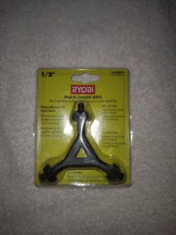 Ryobi multi-chuck keys