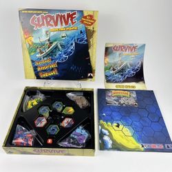 survive: escape from Atlantis 30th anniversary edition board game complete