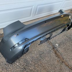2015 - 2019 Audi A3 Rear Bumper Cover 