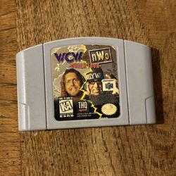 WCW vs. NWO World Tour (Nintendo 64, 1997) Tested Authentic N64 