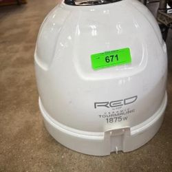 Red by Kiss Professional 1875 Watt Ceramic Tourmaline Hood Hair Dryer