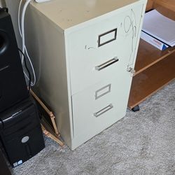 Vertical File Cabinet Letter 2 Drawer 